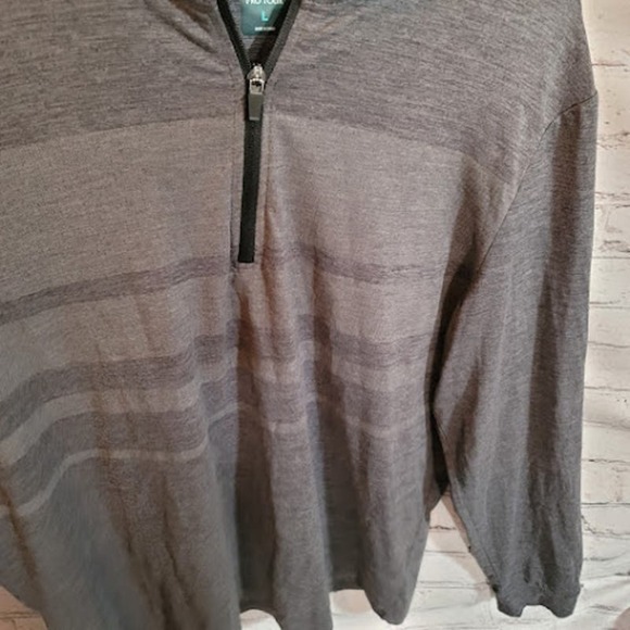 Pro Tour Dri Fit 1/4 zip long sleeve top - Picture 3 of 8